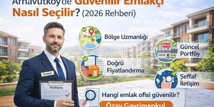 Arnavutköy Emlakçı Tavsiyesi 2026 I Güvenilir Emlak Ofisi Seçimi
