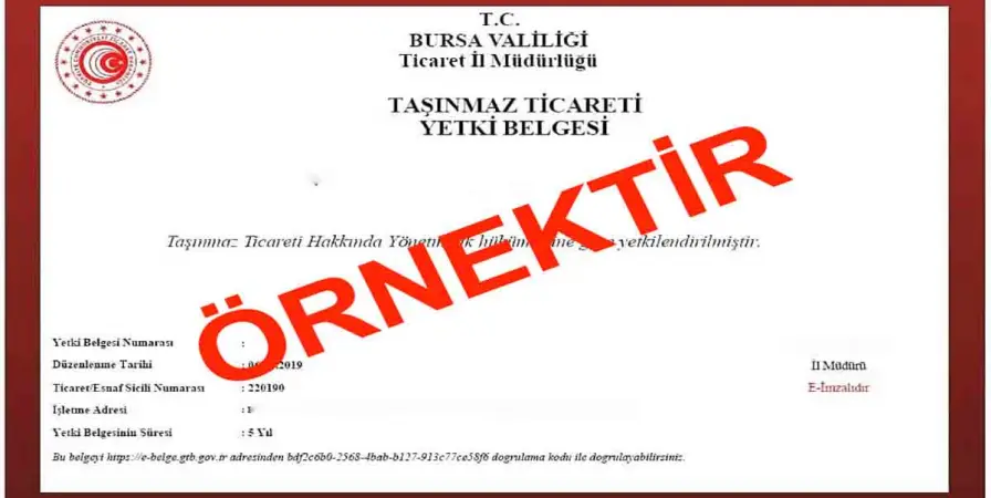 Emlak Yetki Belgesi Almak Zorunlu mudur?